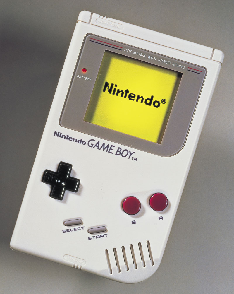 original Nintendo game boy hand console