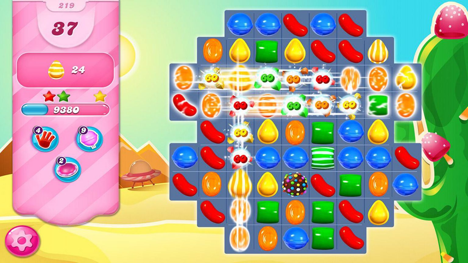 candy crush saga game screenshot