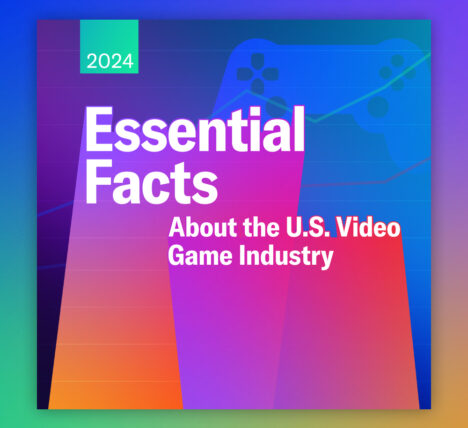 Essential Facts about the US video game industry digital poster