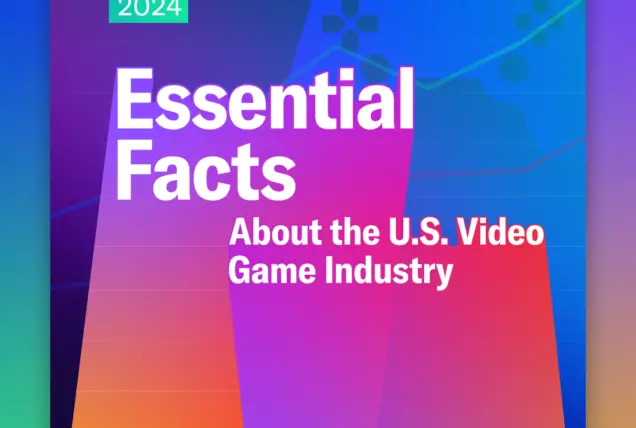 Essential Facts about the US video game industry digital poster